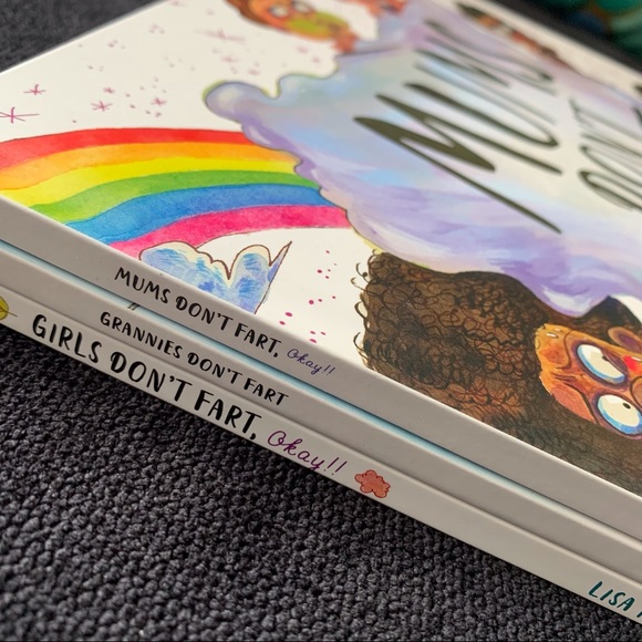 Grannies, Girls, and Moms Don’t Fart Hardcover Books (Set of 3 ) New - Picture 2 of 16